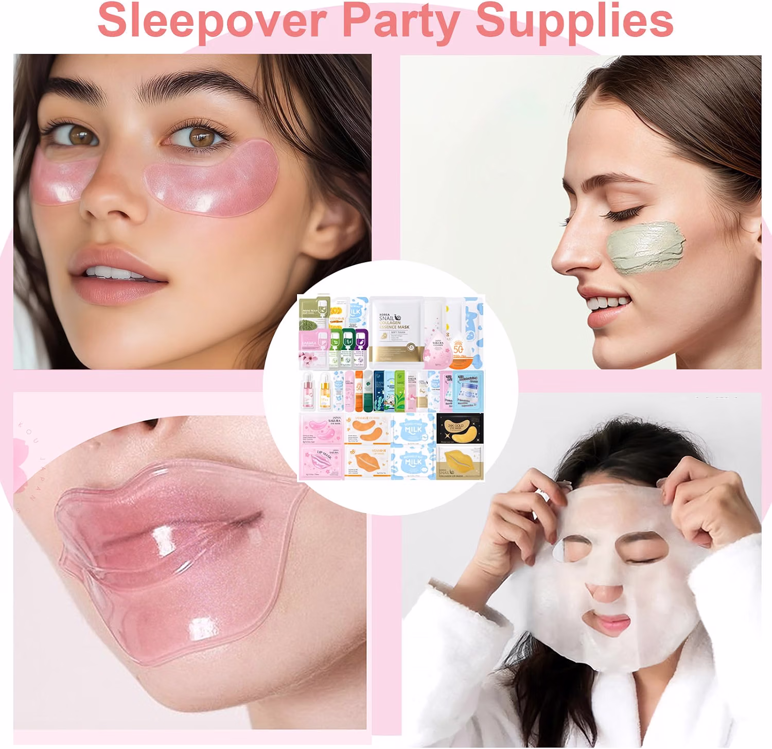 35-Piece Pamper & Face Mask Set